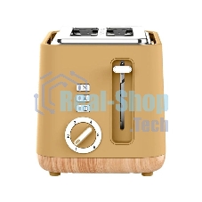 Тостер Tesler TT-244, оранжевый, 815 Вт, 2 слота