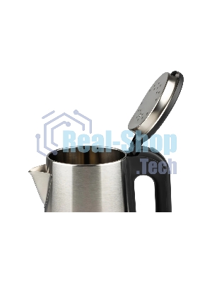 Чайник электрический Homestar HS-1041 1.8 л, 1500 Вт, нержавейка, стальной/черный