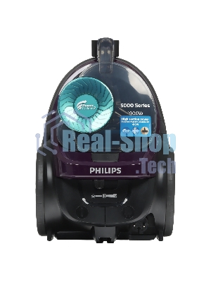 Пылесос Philips FC9571/01 черный/фиолетовый, 410/1900 Вт, уборка сухая, пылесборник контейнер 1.5 л