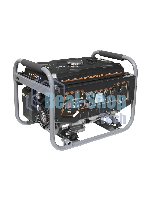 Электрогенератор бензиновый Carver PPG-3600A, 2.8 кВт, 67 дБ, 40 кг