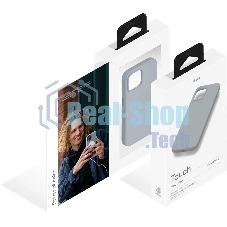 Чехол (клип-кейс) uBear для Apple iPhone 15 Plus Touch Mag Case with MagSafe серый (CS272MG67TH-I23M)