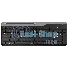 Клавиатура беспроводная A4Tech Fstyler FBK25, USB, Bluetooth/Радиоканал, черный/серый