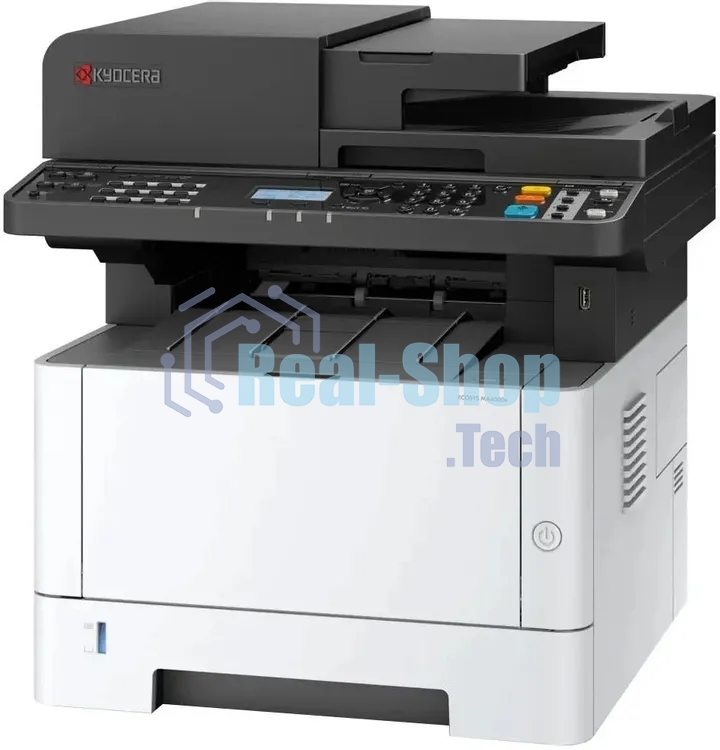 МФУ лазерное Kyocera ECOSYS MA4000fx(110C1B3NL0), ч/б лазерный, A4, 40 стр/мин, 1200x1200 dpi, 512 Мб, USB 2.0, Network, лоток 250 л., Duplex, автопод., старт.тонер 3600 стр.