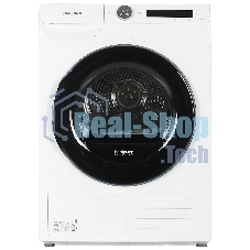 Сушильная машина Samsung DV90T5240AW/LP белый, 9 кг, сушка - тепловой насос, программ - 14, 60 x 85 x 65 см