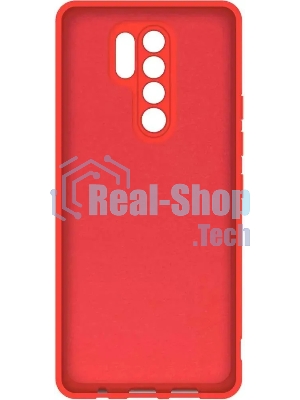 Чехол (клип-кейс) BoraSCO для Xiaomi Redmi 9 красный