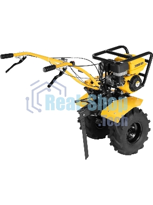 Мотоблок Denzel DPT-470S-PRO, 7 л.с., ремен.сцеп, фрез 3х4, ШОМ, передачи 4В/2Н