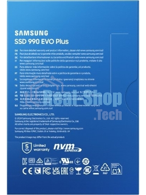 Накопитель SSD Samsung 990 EVO Plus, 2Tb, M.2 2280, PCIe 4.0 x4, NVMe, R/W 7250/6300