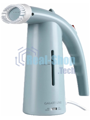 Отпариватель Galaxy Line GL 6196 голубой, 700 Вт, 17 г/мин, 150 мл