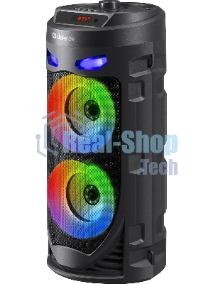 Портативная колонка Defender 16W черный CRASHBOOM