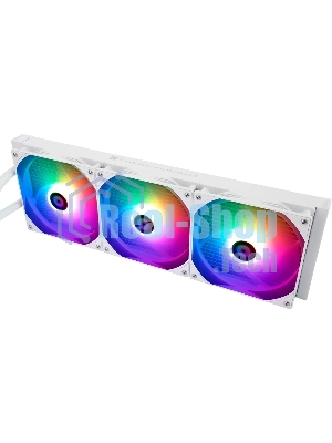 Водяное охлаждение для процессора Thermalright Frozen Warframe 420 ARGB (420мм, LED, White, ARGB/Fans: 3x140мм, 88.7CFM, 29.8dBA, 1750RPM/Pump height 60мм, 23dBA, 3000RPM, Rad thickness 27мм/S: 1851, 1700, 1200, 115X, 2011, 2066, AM5, AM4)