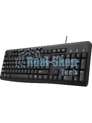 Клавиатура проводная Oklick 305M (1659987), USB, черный