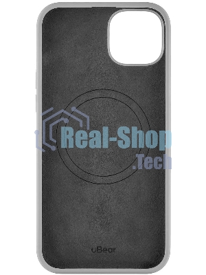 Чехол (клип-кейс) uBear для Apple iPhone 15 Plus Touch Mag Case with MagSafe серый (CS272MG67TH-I23M)