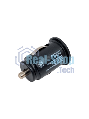 Автомобильное зарядное устройство Qumo Energy light (Charger 0034), 2USB, 2А, черный