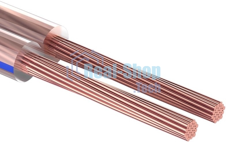 Рамка Кабель акустический PROconnect 2х2.50 кв.мм, прозрачный BLUELINE, 100 м 01-6208-6