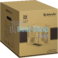 Компьютерный корпус Defender NovaCube белый, mATX, USB3.0, w/o fans