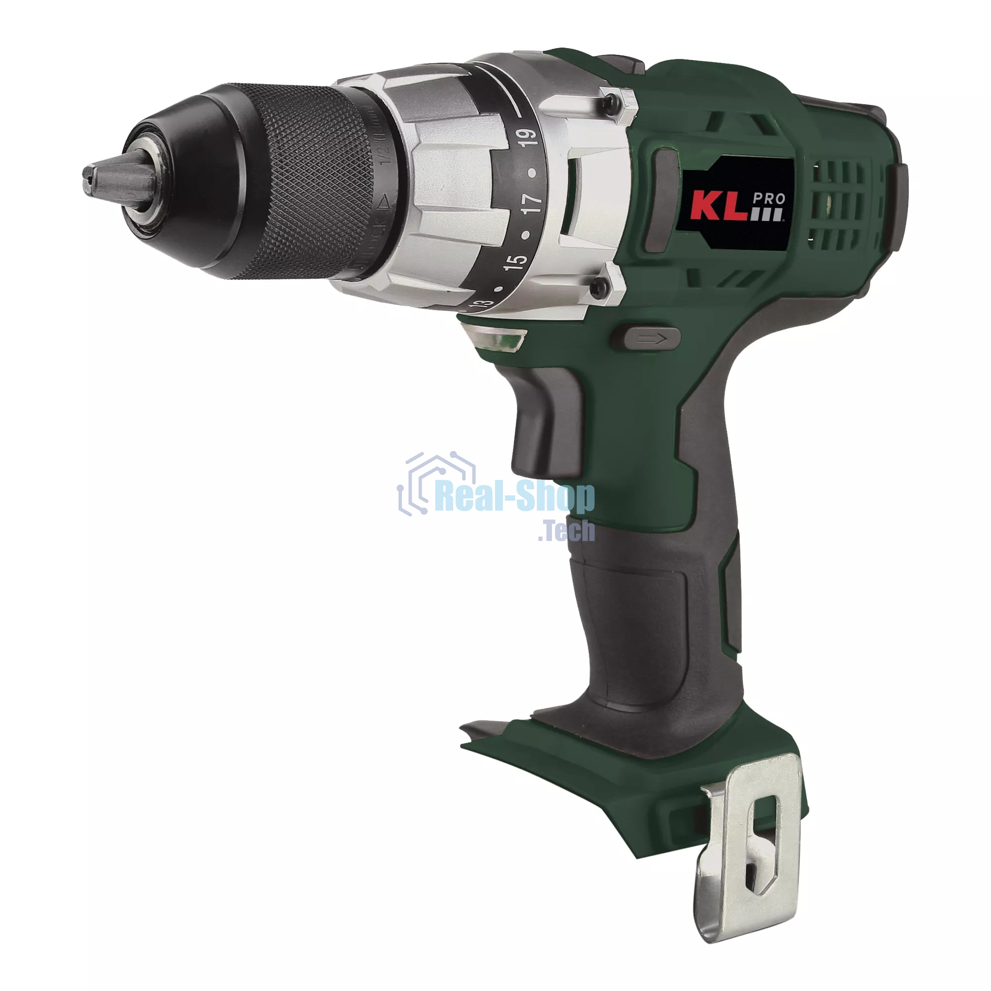 Дрель-шуруповерт Klpro KLNM18-00, 18 В, 0 Ач, 40 Нм, бесщеточный