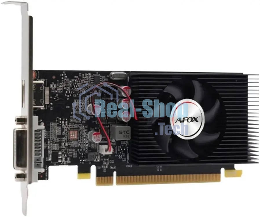 Видеокарта Afox GT1030 4GB GDDR4 64bit DVI HDMI 1FAN LP RTL