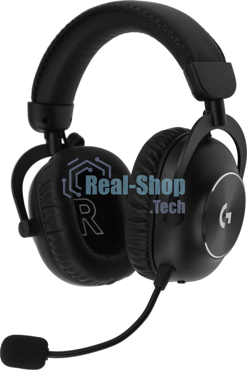 Гарнитура Logitech G PRO X 2 LightSpeed чёрный, беспроводная + проводная, радиоканал, до 50 ч