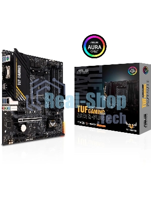 Материнская плата ASUS TUF GAMING A520M-PLUS II, AM4, AMD A520, 4xDDR4, 4xSATA, 1xM.2, 1xPCI-E 3.0 x16, 2xPCI-E x1, 1xHDMI, 1xDP, 1xVGA, 1x 1Gb LAN, 4xUSB 3.2 Gen 1, 2xUSB 2.0, 3x3.5 мм, 7.1, Micro-ATX