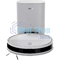 Робот-пылесос Haier HSR Pro Lite белый, 2600 мAч Li-Ion, уборка сухая/влажная, пылесборник контейнер 0.25 л (в компл.:5мешков)
