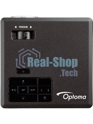 Проектор Optoma ML750e (DLP, LED, WXGA 1280x800, 700Lm, 15000:1, HDMI, USB, MHL, MicroSD, 1x1W speaker, 3D Ready, led 20000hrs, черный, 0.38kg)