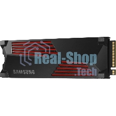 Накопитель SSD Samsung 990 Pro 4Tb, PCIe 4.0 x4, M.2 2280, NVMe, R/W 7450/6900, с радиатором