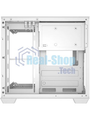 Компьютерный корпус Bloody CC-121 белый без БП mATX 7x120мм 1xUSB2.0 1xUSB3.0 audio