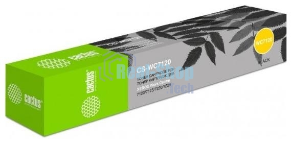 Картридж лазерный Cactus CS-WC7120R 006R01461 черный (22000 стр.) для Xerox WC 7120/7125/7220/7225
