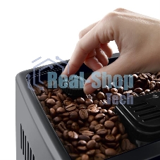 Кофемашина автоматическая DeLonghi Dinamica Plus ECAM380.85.SB серебристый/черный, исп. кофе - зерновой/молотый, 1.8 л, 1450 Вт, 15 Бар.