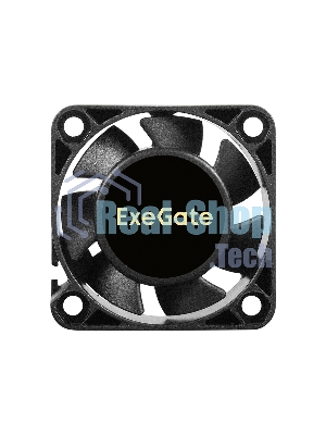 Вентилятор для корпуса ExeGate EX04010B3P-24 черный, 40 мм, 7500 об/мин, 38.5 дБ, 3 pin