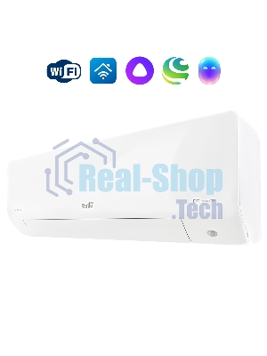 Внутренний блок сплит-системы Ballu Ice Peak DC BSPKI/in-24HN8_V4 инвертор, 24000 BTU, 73 м², 23 дБ, охлаждение, обогрев, осушение, белый