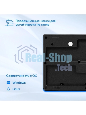 Клавиатура Oklick 100M HW3 проводная, USB Type-A, чёрный
