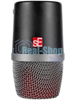 Микрофон динамический sE Electronics V KICK инструментальный, универсальный, для бас-барабанов и других источников, 20 Гц 19 кГц, суперкардиоида, комплектация: резьбовой адаптер, чехол на молнии, ветрозащита, гайка с накаткой для надежной фиксации ми