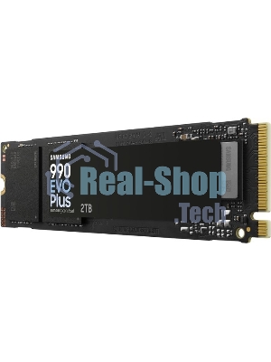 Накопитель SSD Samsung 990 EVO Plus, 2Tb, M.2 2280, PCIe 4.0 x4, NVMe, R/W 7250/6300