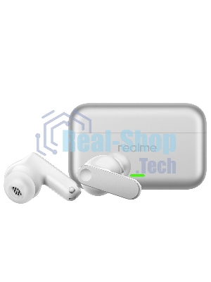 Наушники TWS Realme Buds T500 Pro серебристый, внутриканальные, Bluetooth, активное шумоподавление, до 56