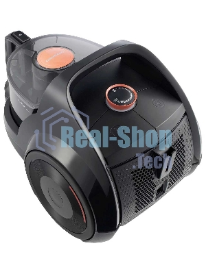 Пылесос Grundig VCC 7170 ECO черный, 185/750 Вт, уборка сухая, пылесборник контейнер 2.7 л