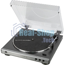 Проигрыватель винила Audio-Technica AT-LP60XUSB полностью автоматический серебристый