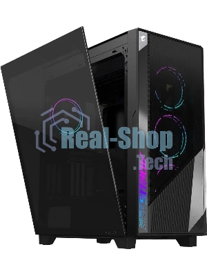 Компьютерный корпус Gigabyte AORUS AС500G черный без БП ATX 4x120мм 4x140мм 2xUSB 3.0 1xUSB3.1 audio bott PSU