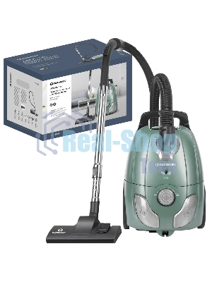 Пылесос Eurostek EVC-3016 мятный, 450/2600 Вт, уборка сухая, пылесборник мешок 3 л