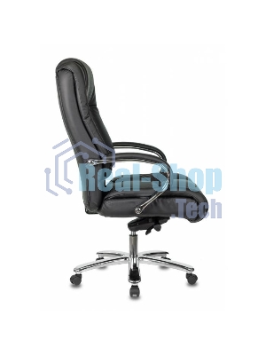 Кресло Бюрократ T-9925SL/BLACK черный, кожа