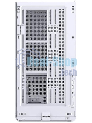 Корпус без блока питания JONSBO D300, Mini-Tower, TG, no fan, 2xUSB-A 3.2 + 1xUSB-C 3.2, mATX, mITX White