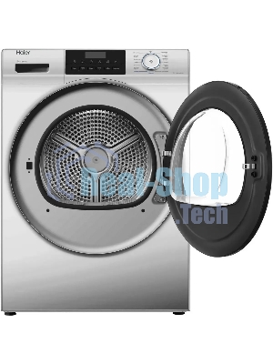Сушильная машина Haier HD90-A2929BS серый, 9 кг, сушка - конденсационная, программ - 15, 59.5 x 84.5 x 60 см