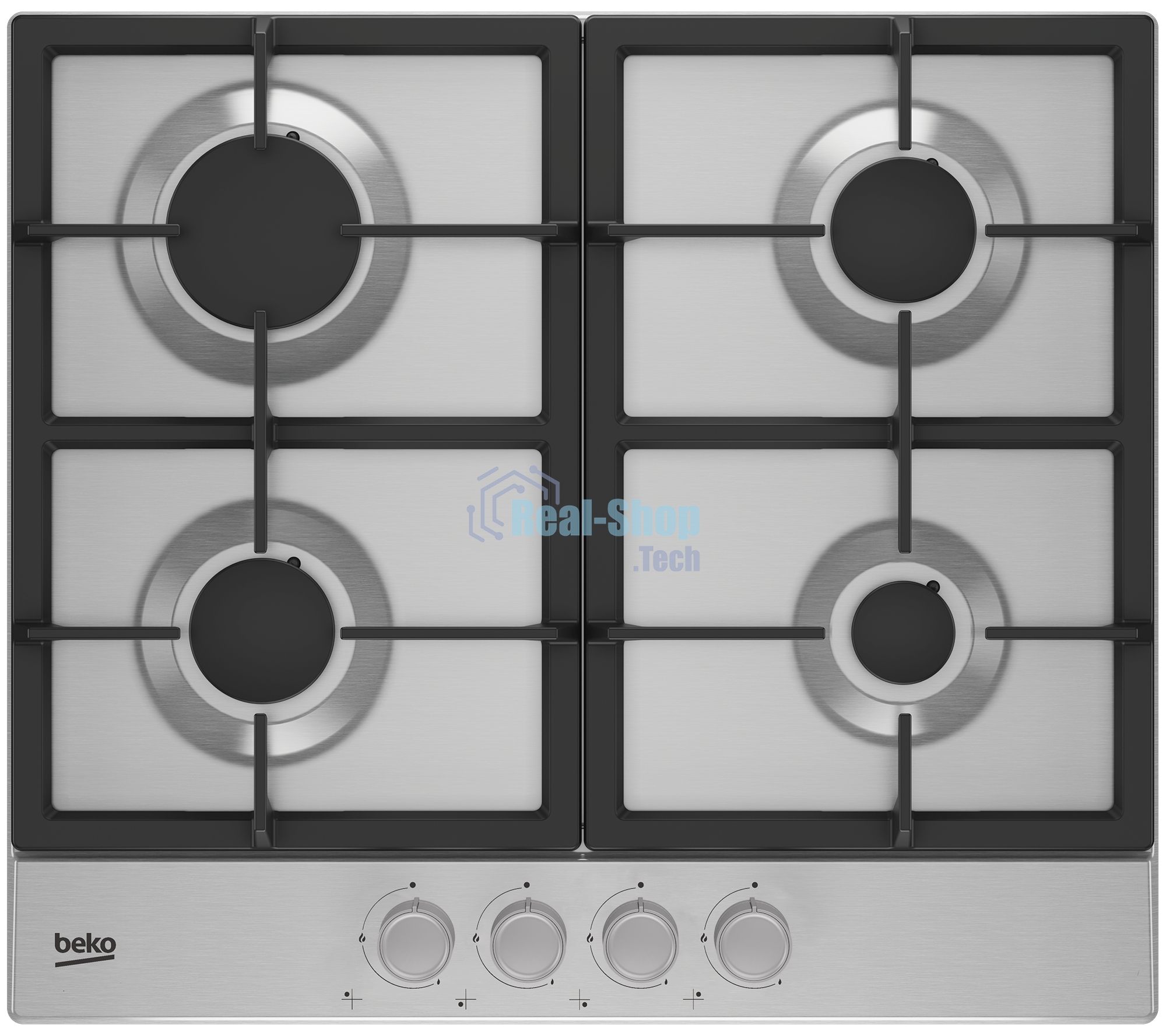 Газовая варочная панель Beko HIAG 64225 SX, нержавеющая сталь