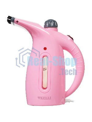 Отпариватель Kelli KL-317 розовый, 1700 Вт, 20 г/мин, 350 мл