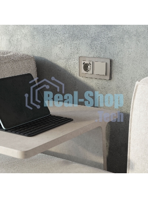 Накладка для розетки USB WERKEL (дымчатый) W1279504