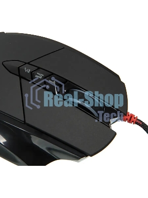 Мышь проводная A4Tech Bloody V7 черный, 3200 dpi, USB Type-A, кнопки - 8