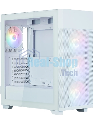 Компьютерный корпус ZALMAN S5 NEO, ATX, белый, WINDOW, 2xCOMBO (3.5