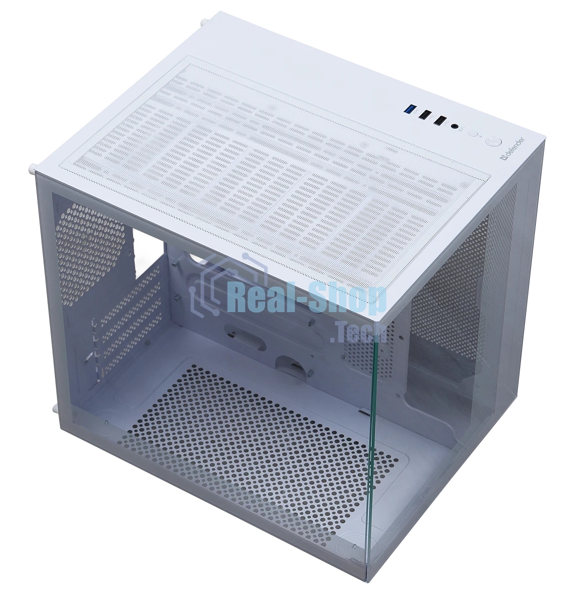 Компьютерный корпус Defender NovaCube белый, mATX, USB3.0, w/o fans