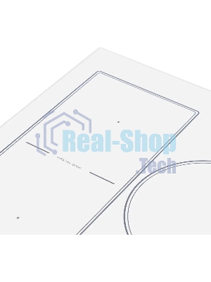 Индукционная варочная панель Maunfeld CVI453SBWH Inverter, конфорок: 3 шт., стеклокерамика, независимая, белый