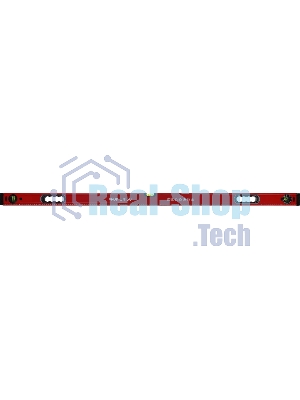 Уровень RGK U4150 пузырьковый 3глаз. магнит. красный (776073)